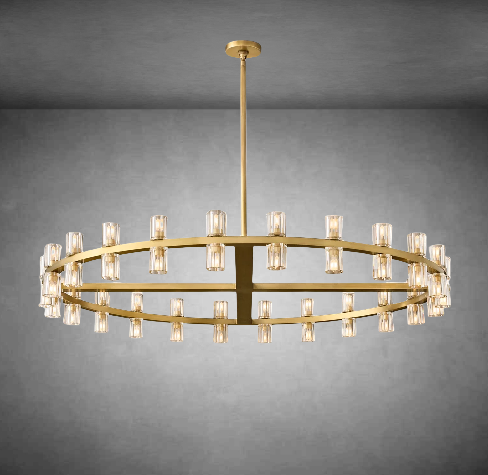 Aeabally Wine-glass Round Chandelier 48"
