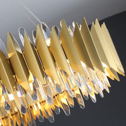 Denise Bobon Flavian Halo Crystal Chandelier