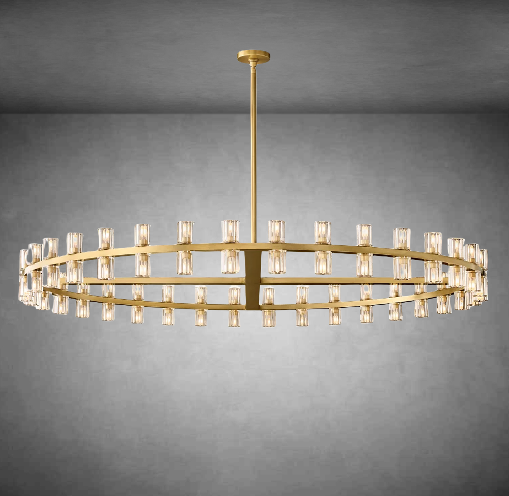 Aeabally Wine-glass Round Chandelier 60"