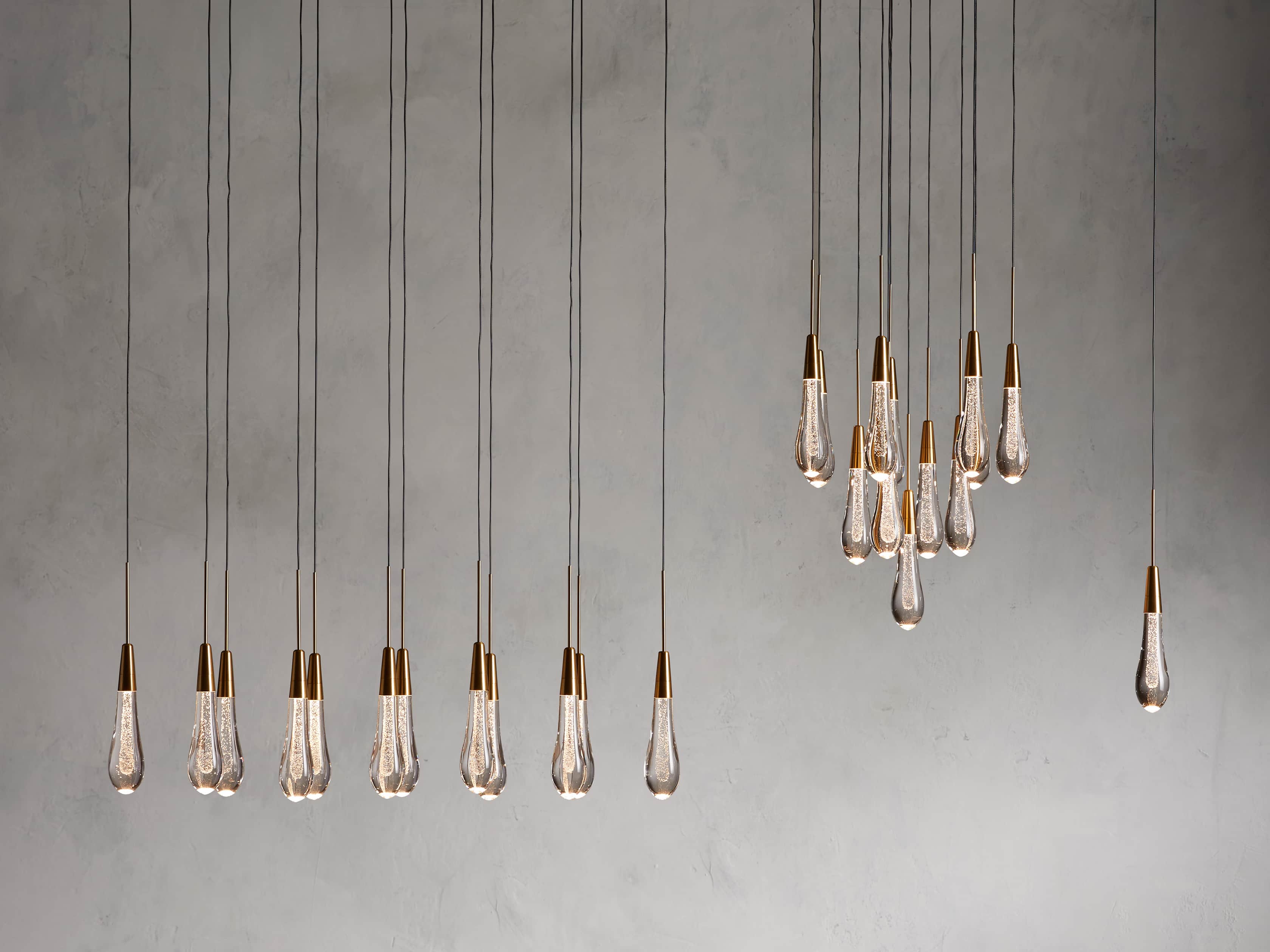 Solitaire Round Chandelier