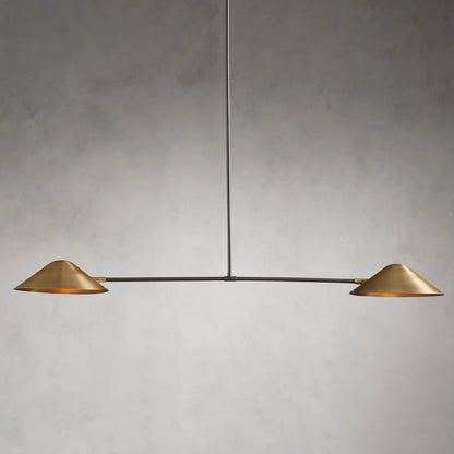 Simms 2-Light Linear Chandelier 54"