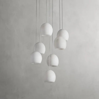Alabaster Maeva Round Chandelier 7/15/36