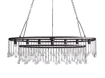 Aubry 7 Light Oval Chandelier