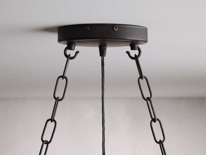 Aubry 7 Light Oval Chandelier