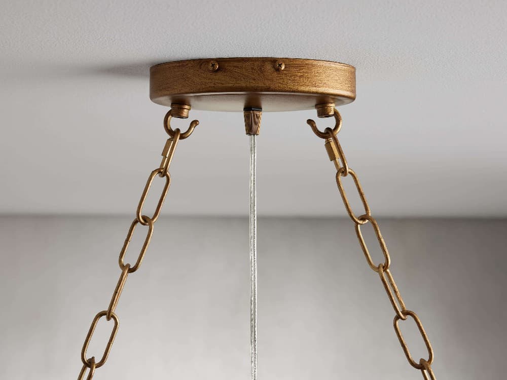 Aubry 7 Light Oval Chandelier