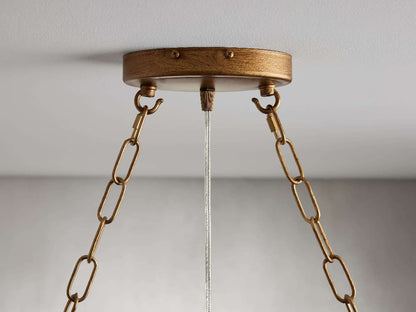 Aubry 7 Light Oval Chandelier