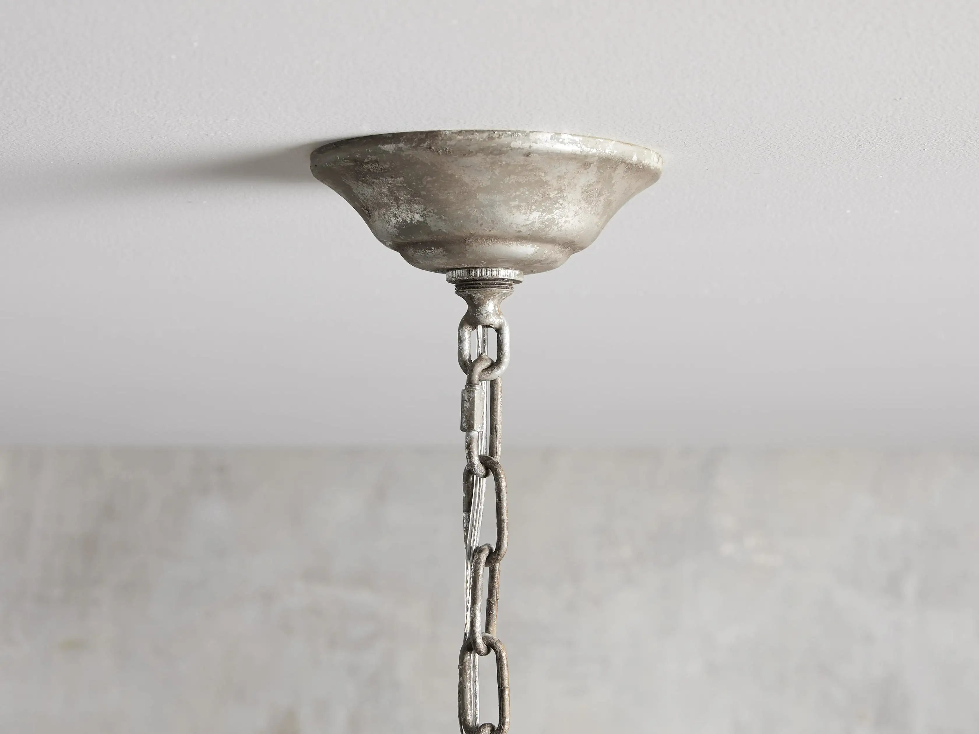 Gothic Viticcio Rectangular Chandelier  61" 71'' - Silver