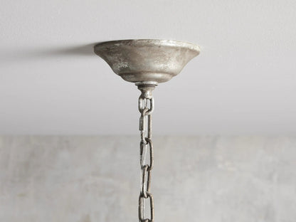 Gothic Viticcio Rectangular Chandelier  61" 71'' - Silver