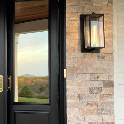 Outdoor Square Grand Wall Sconce