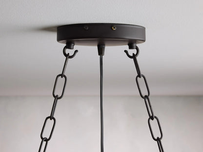 Aubrey Crystal Ball Rectangular Chandelier