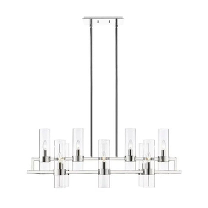 Brio Rectangular Chandelier 43"
