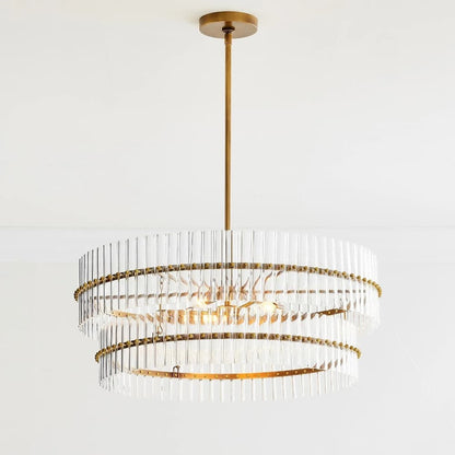 Mall Crystal Round Chandelier