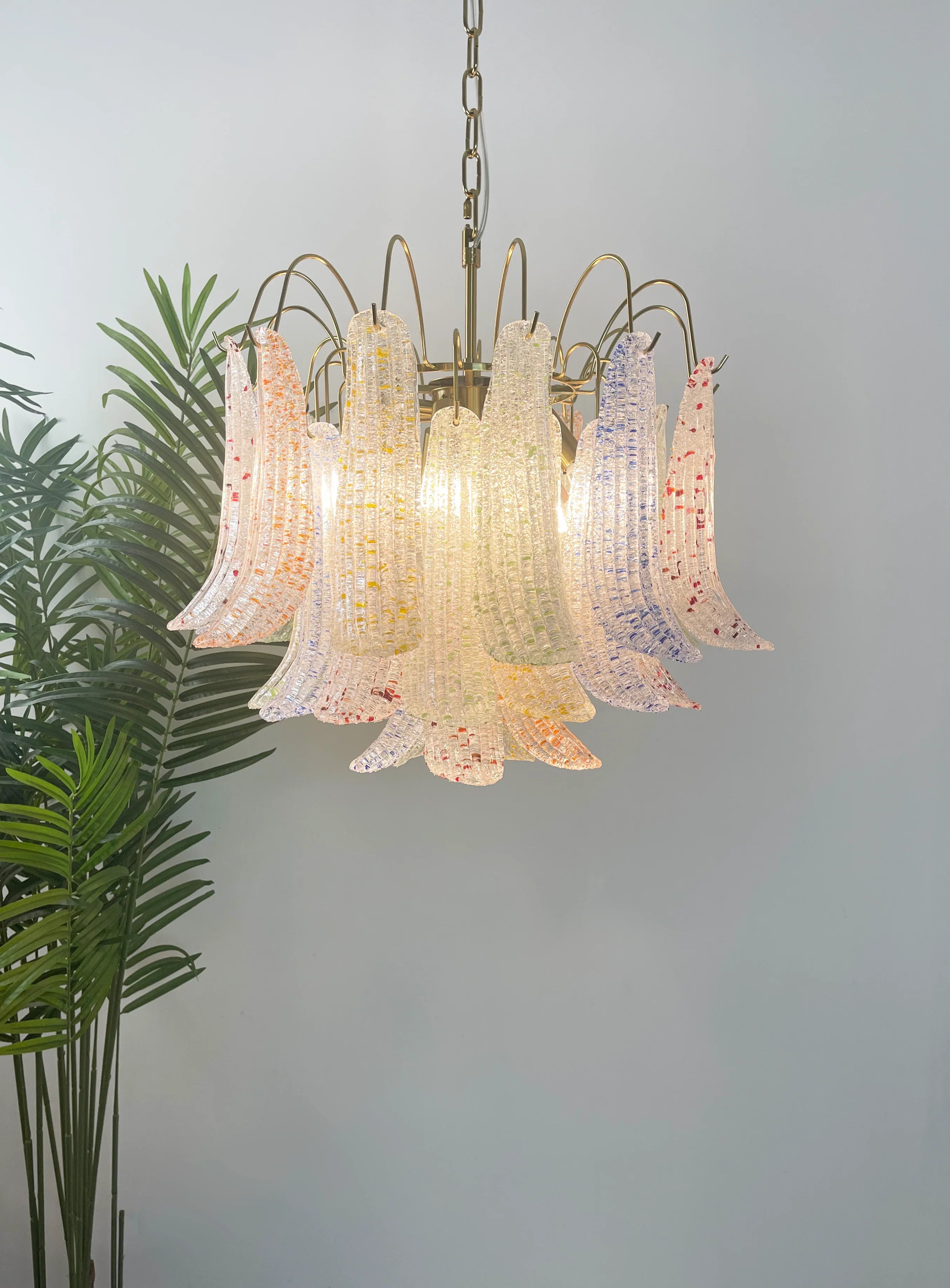 Colorful Murano Glass Chandelier