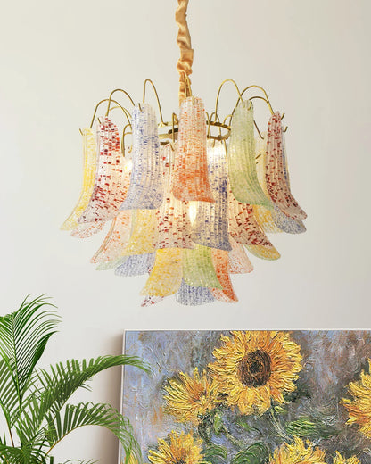 Colorful Murano Glass Chandelier