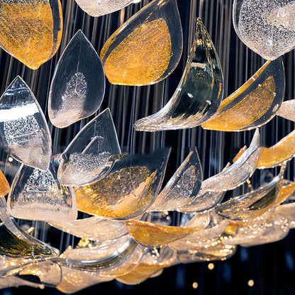 Floating Leaves Chandelier