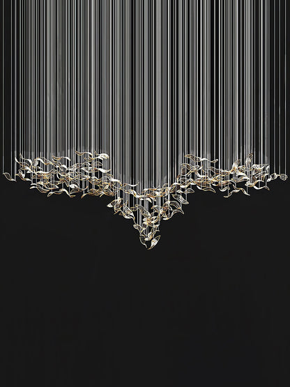 Fluttering Leaves Chandelier