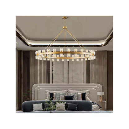 Aeabally Wine-glass Round Chandelier 60" -Chain Version