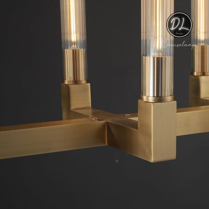 Elegance Modern Gorgeous Flow Stripe Linear Chandelier 55"/ 67"/ 72"