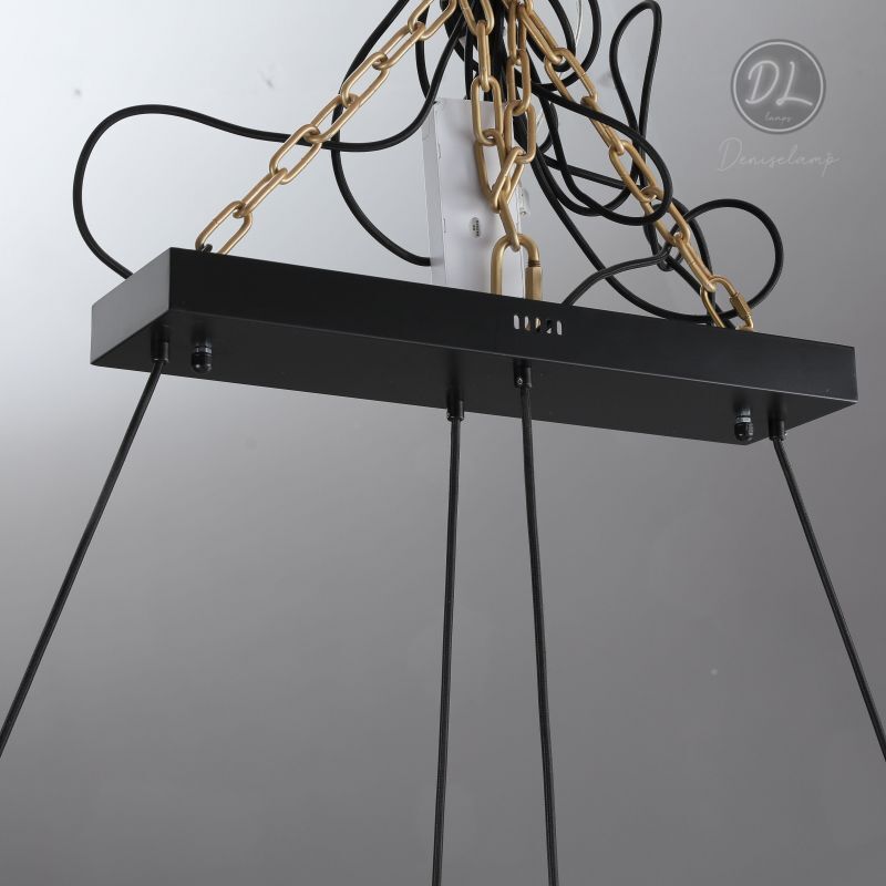 Nimbus- Splendid Star Design Rectangular Chandelier 54"/72"