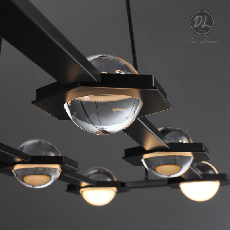 Nimbus- Splendid Star Design Rectangular Chandelier 54"/72"
