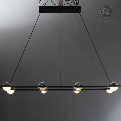 Nimbus- Splendid Star Design Rectangular Chandelier 54"/72"