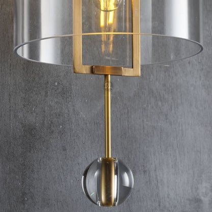 Ancient pendulum Grand Wall Sconce
