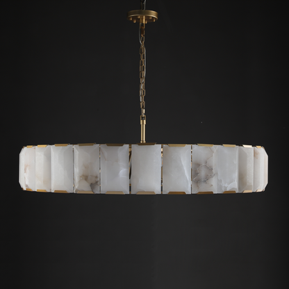 Verdant Calcite Round Chandelier 19"/31"/43"/60"