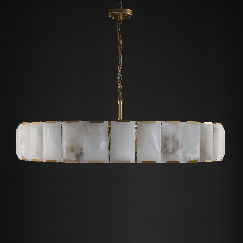Verdant Calcite Round Chandelier 19"/31"/43"/60"