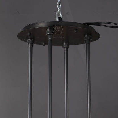 2-Tier Wine-Glass Round Chandelier 60",108-Lights