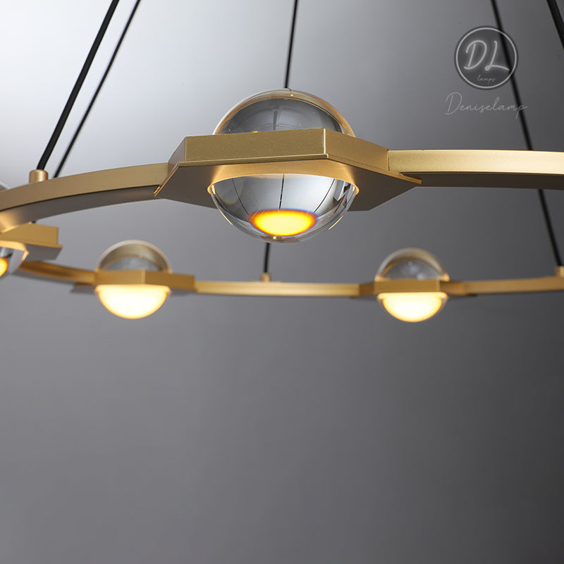 Nimbus- Splendid Star Design Round Chandelier 36"/48"/  60"