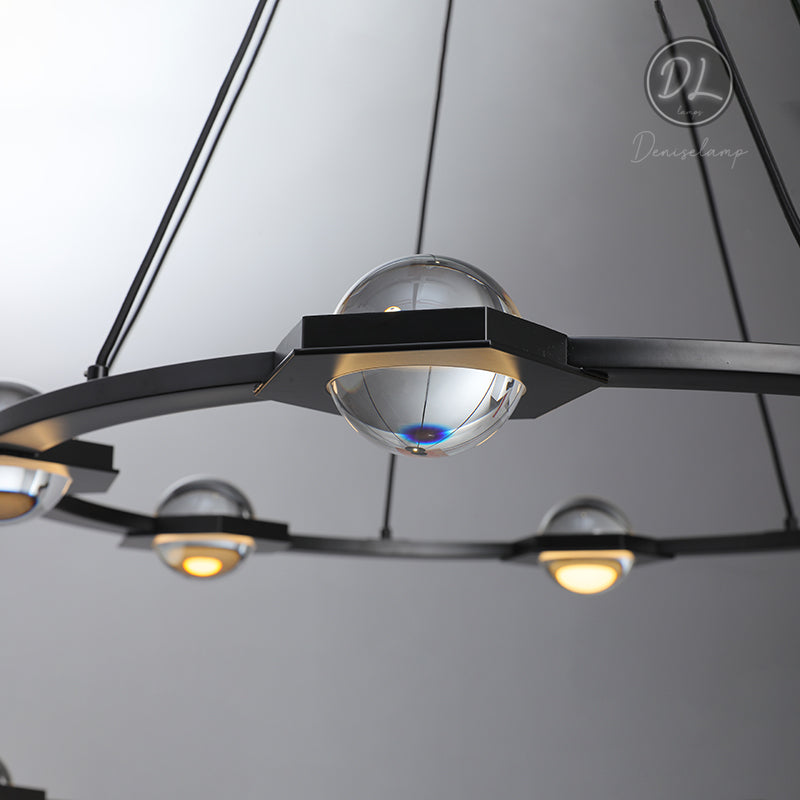 Nimbus- Splendid Star Design Round Chandelier 36"/48"/  60"