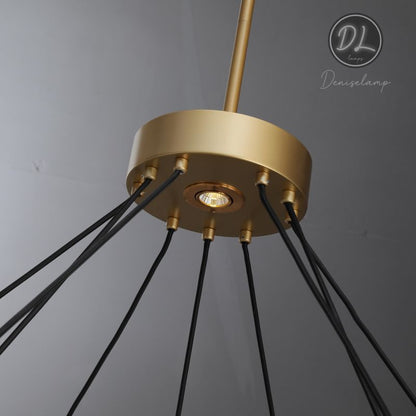 Nimbus- Splendid Star Design  2-Tier Round Chandelier 48"/ 60"