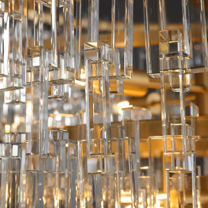 Nocturnal 3/4-Tier Round Chandelier 49"/ 3-Tier 37"