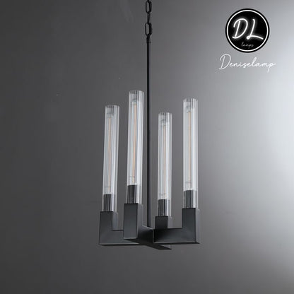 Elegance Modern Gorgeous Flow Stripe Glass Pendant