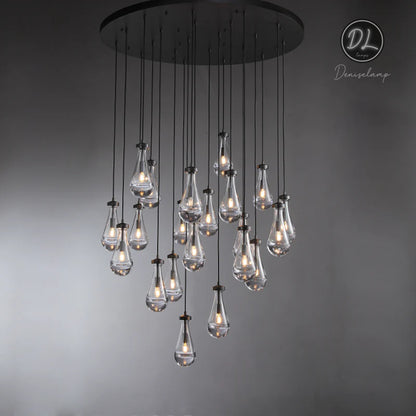 Seaward Raindrop Modern Exquisite Glass round chandelier 18"/36"/47"/60"