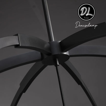 Aurora Modern Glass Round Chandelier 36''/48"/60''