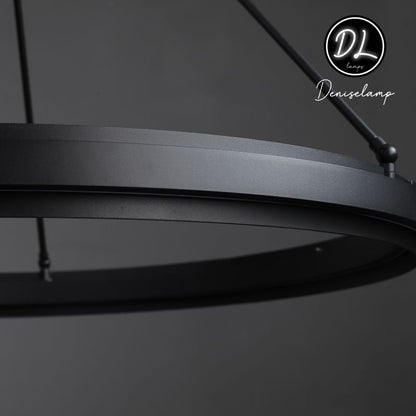 Radiant Vintage Round Chandelier 36"/48"/60"