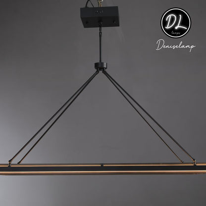 Radiant Rectangular Chandelier 50"/62"