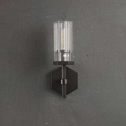 Spark Modern Hexagonal Wall Sconce