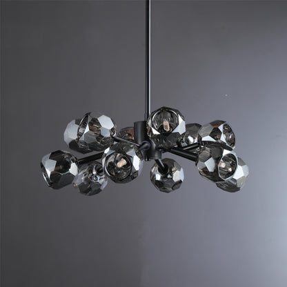 Dawn- Modern Design Niche Unique Hexagonal Crystal Ball  Oval Chandelier 48"/ 60"/ 72"