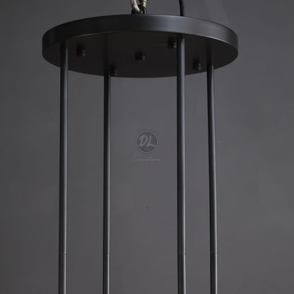 Crystalline Round Chandelier For Art Blown Glass 36"/48/60"/72"