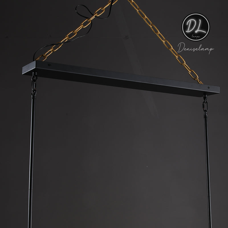 Elegance Modern Gorgeous Flow Stripe Linear Chandelier 55"/ 67"/ 72"