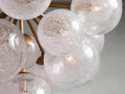 Denise Cridty Mandoza Round Chandelier 19/37 Light