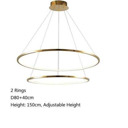 Orbit Ring LED Chandelier