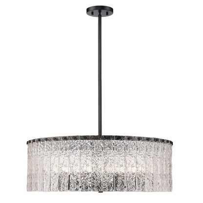 Denise Aimee Round Glass Chandelier