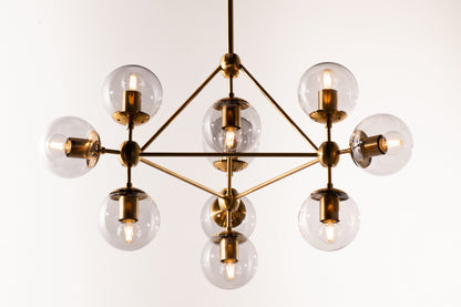 Bordeaux Mobile Glass Globe Chandelier