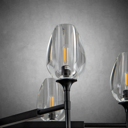 Modern Tulip Round Chandelier for Living Rooms and Bedrooms