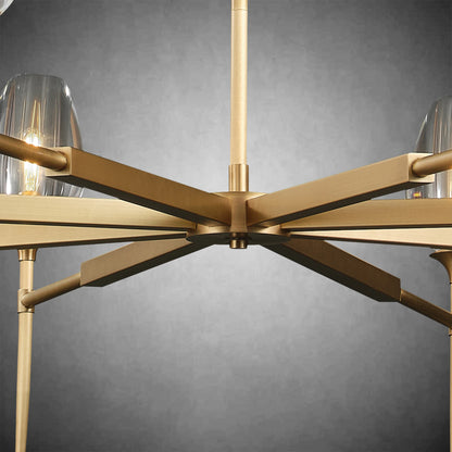 Modern Tulip Round Chandelier for Living Rooms and Bedrooms