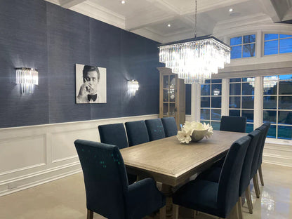 Extra Large Square Multi-layers Crystal Chandelier Modern Light