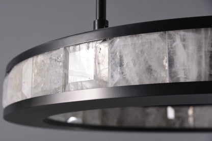 Rock Crystal Concorde Chandelier 40'' 50''